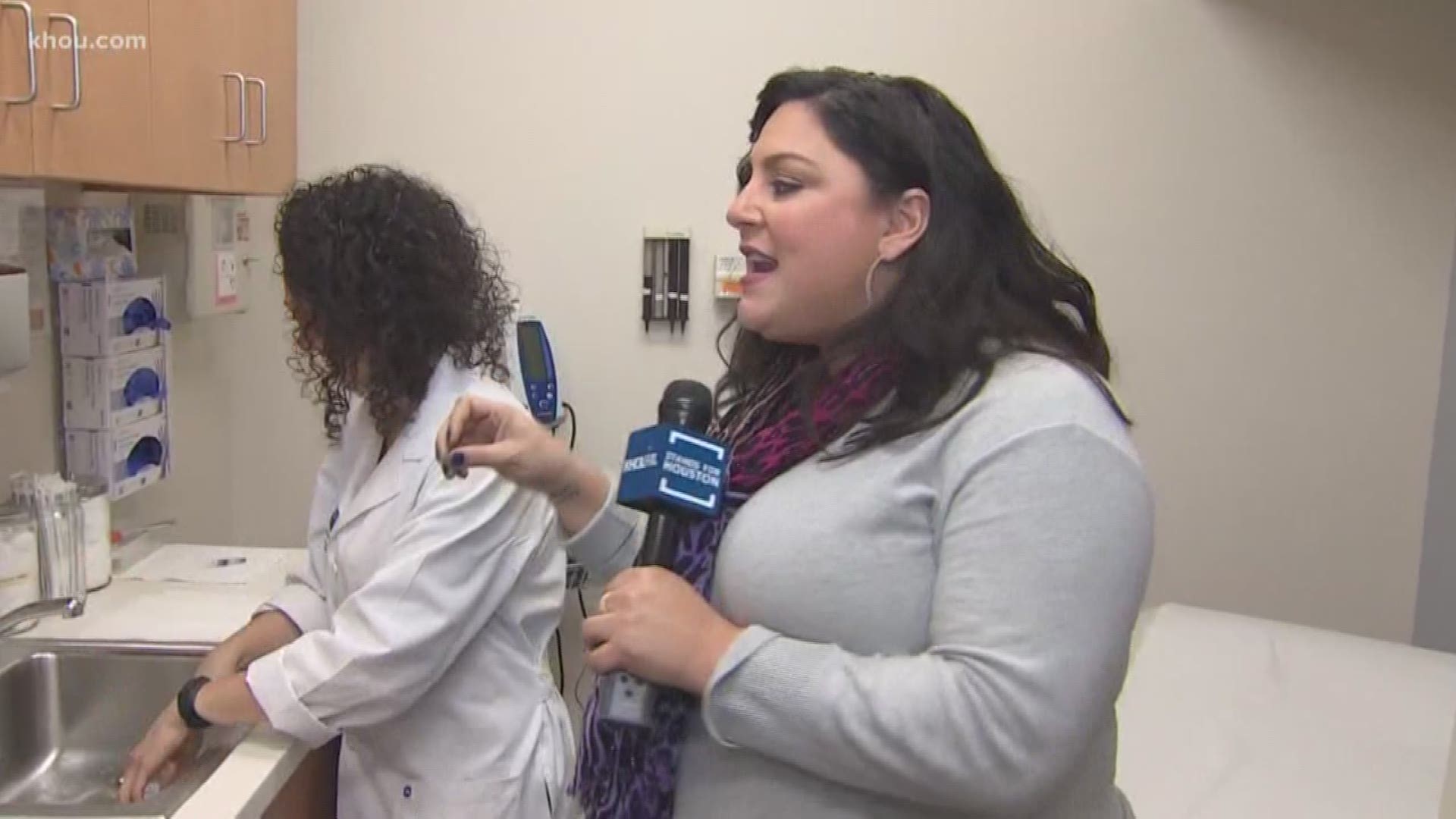 KHOU 11 Reporter Melissa Correa speaks to Dr. Isabella Valdez with Baylor College of Medicine about how to stay healthy in the cold weather.