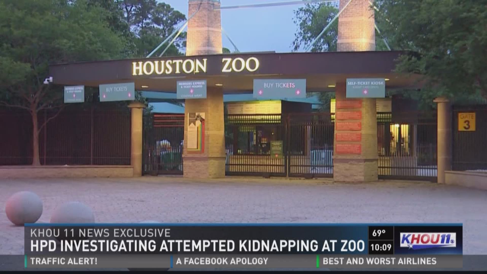 Houston Police are investigating after a little girl was nearly abducted during a field trip at the Houston Zoo. 