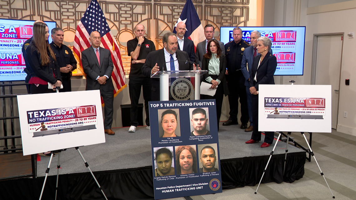 Houston officials launch anti-trafficking campaign ahead of World Cup