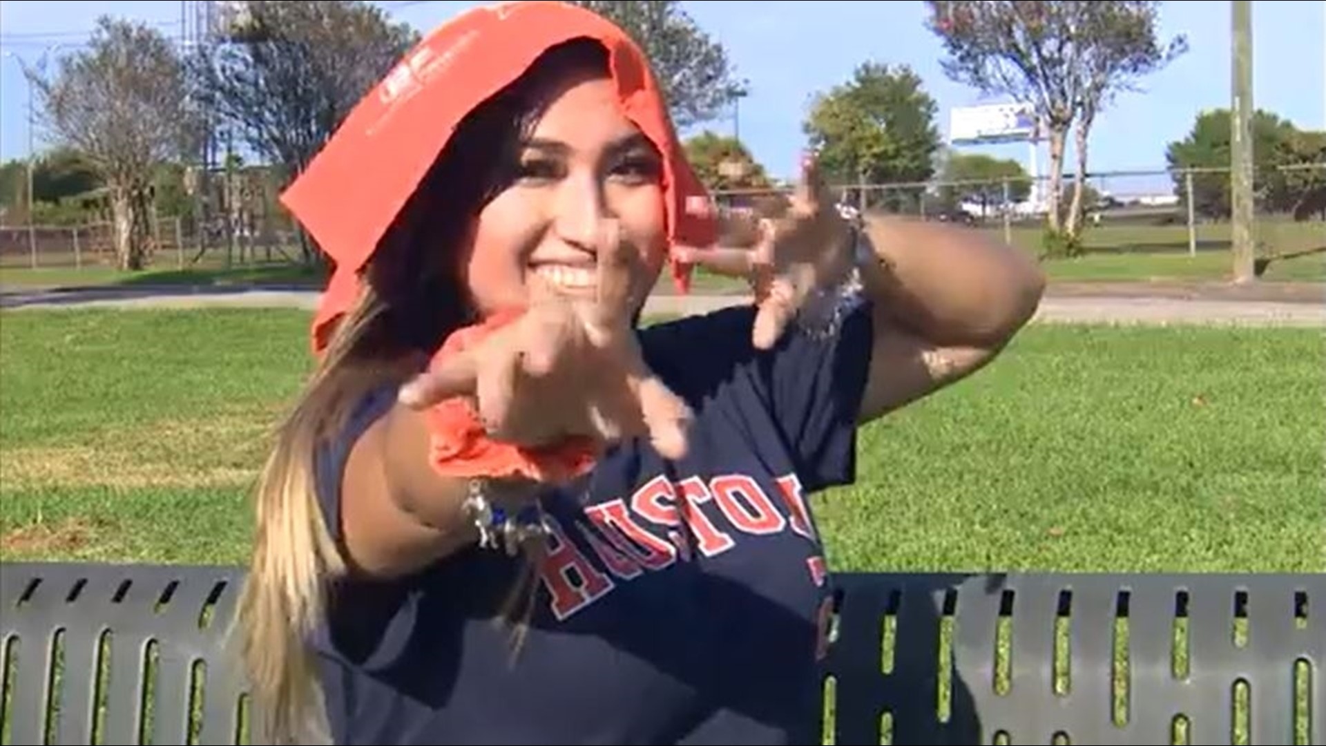Viral Astros 'Voodoo fan' hoping to channel her inner spirit for ALCS Game  6