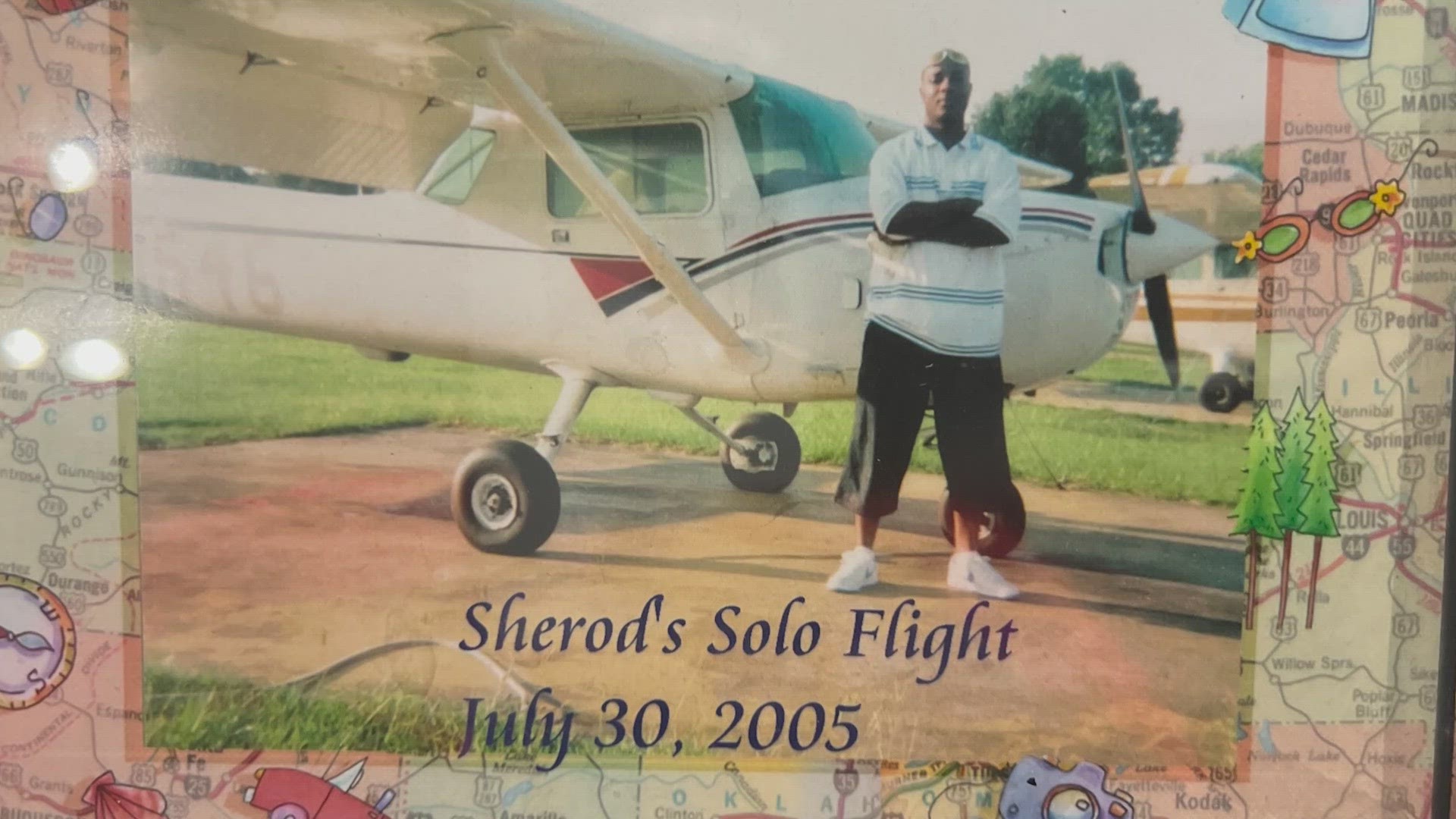 The family of 49-year-old Sherod Coleman said in an exclusive interview the pilot had a love for aviation and was a psychotherapist working on his first book.