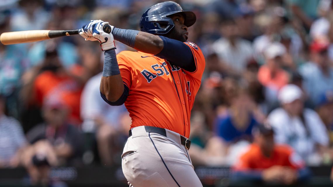 Yordan Alvarez injury: Sprained knee, will miss Seattle series khou