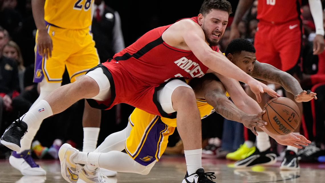 Rockets' season ends in blowout loss to Lakers at Toyota Center