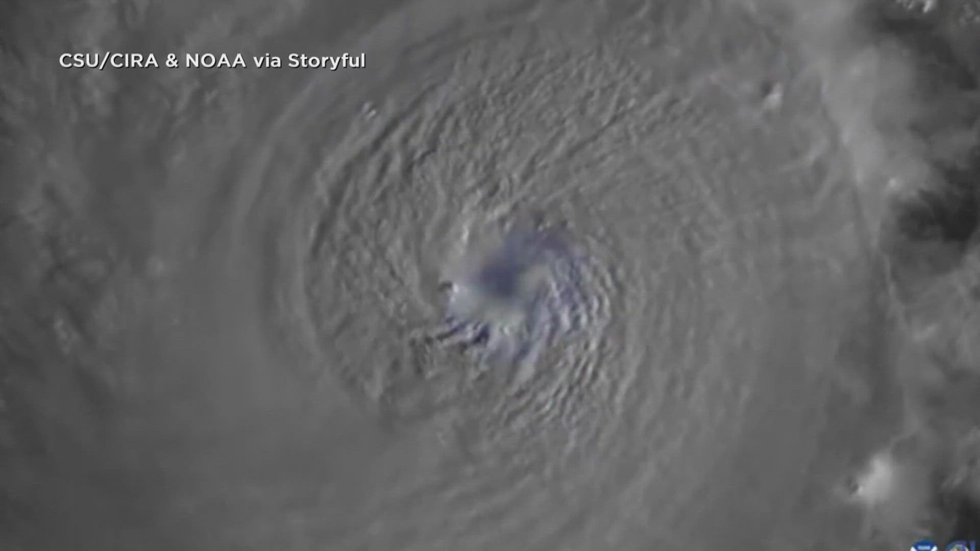 CBS News' Christiano Benevides was in St. Pete Beach where debris still lines the street from the last hurricane that hit Florida.