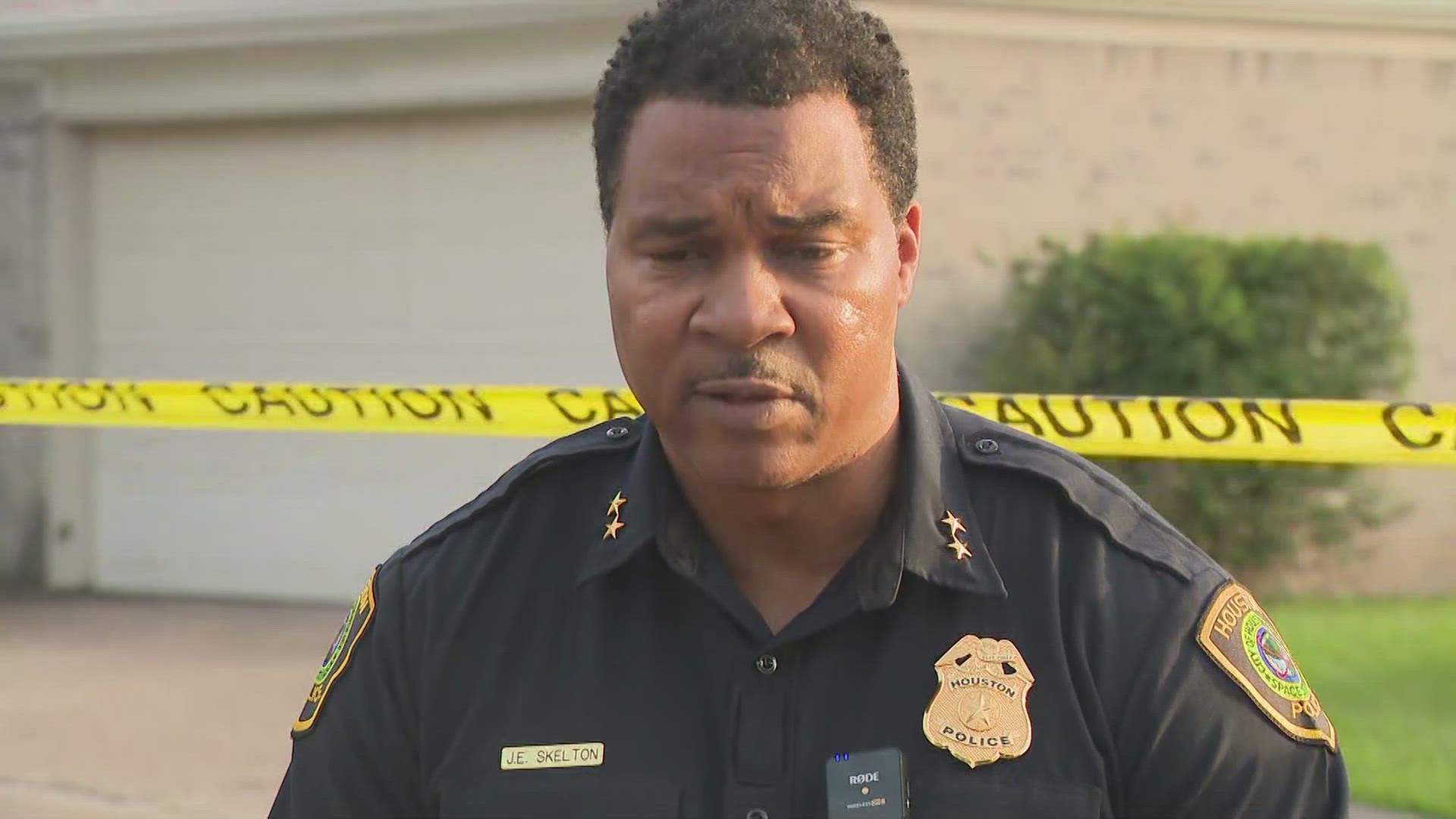 The original call came in as a suicidal person. When police arrived, they say the suspect charged at them with a knife.