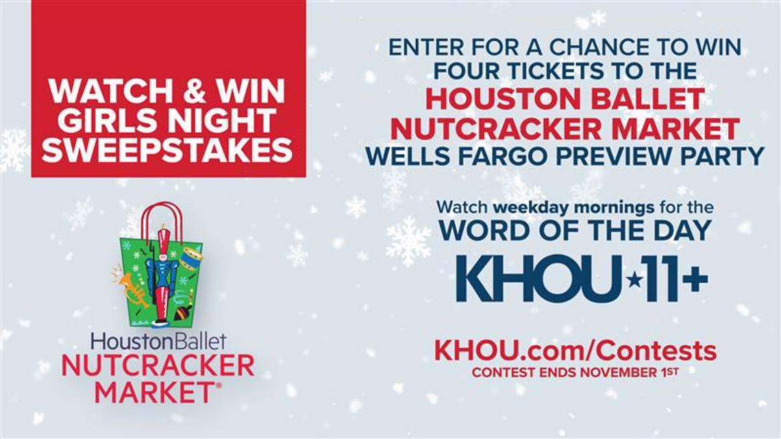 Register to win Houston Ballet Nutcracker Market preview tickets