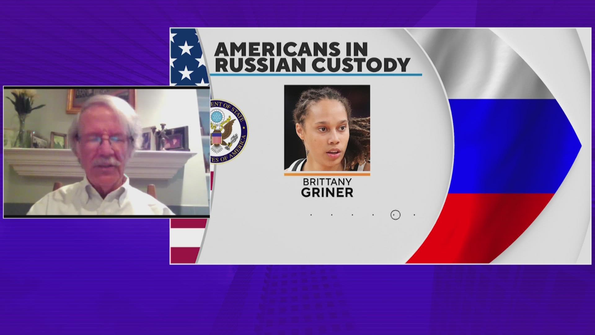 Richard Stoll, a professor with Rice University's Baker Institute for Public Policy, explains why the U.S. offering a deal to Russia to free Brittney Griner is rare.