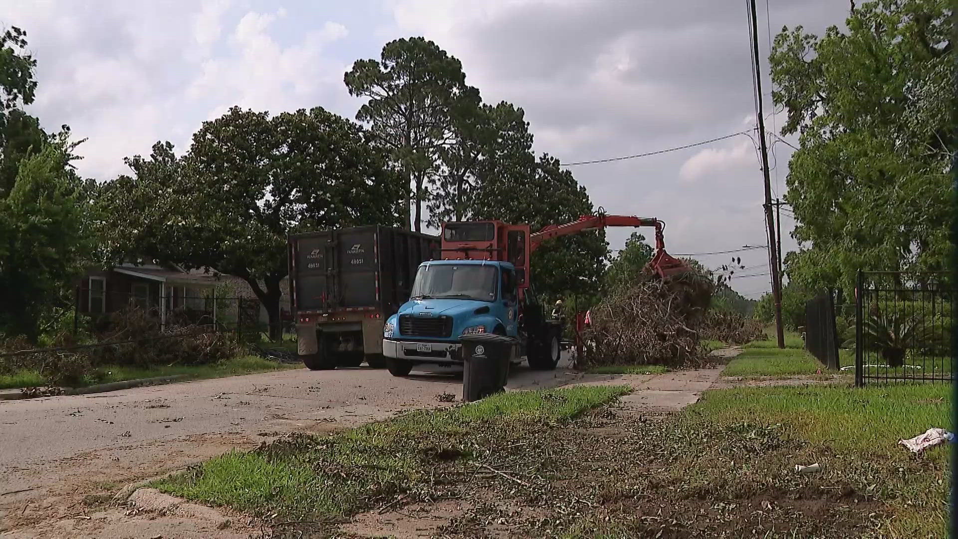 The City of Houston is adding 50 more storm debris pickup contractor crews to help tackle the cleanup left after last week's deadly and destructive storms.