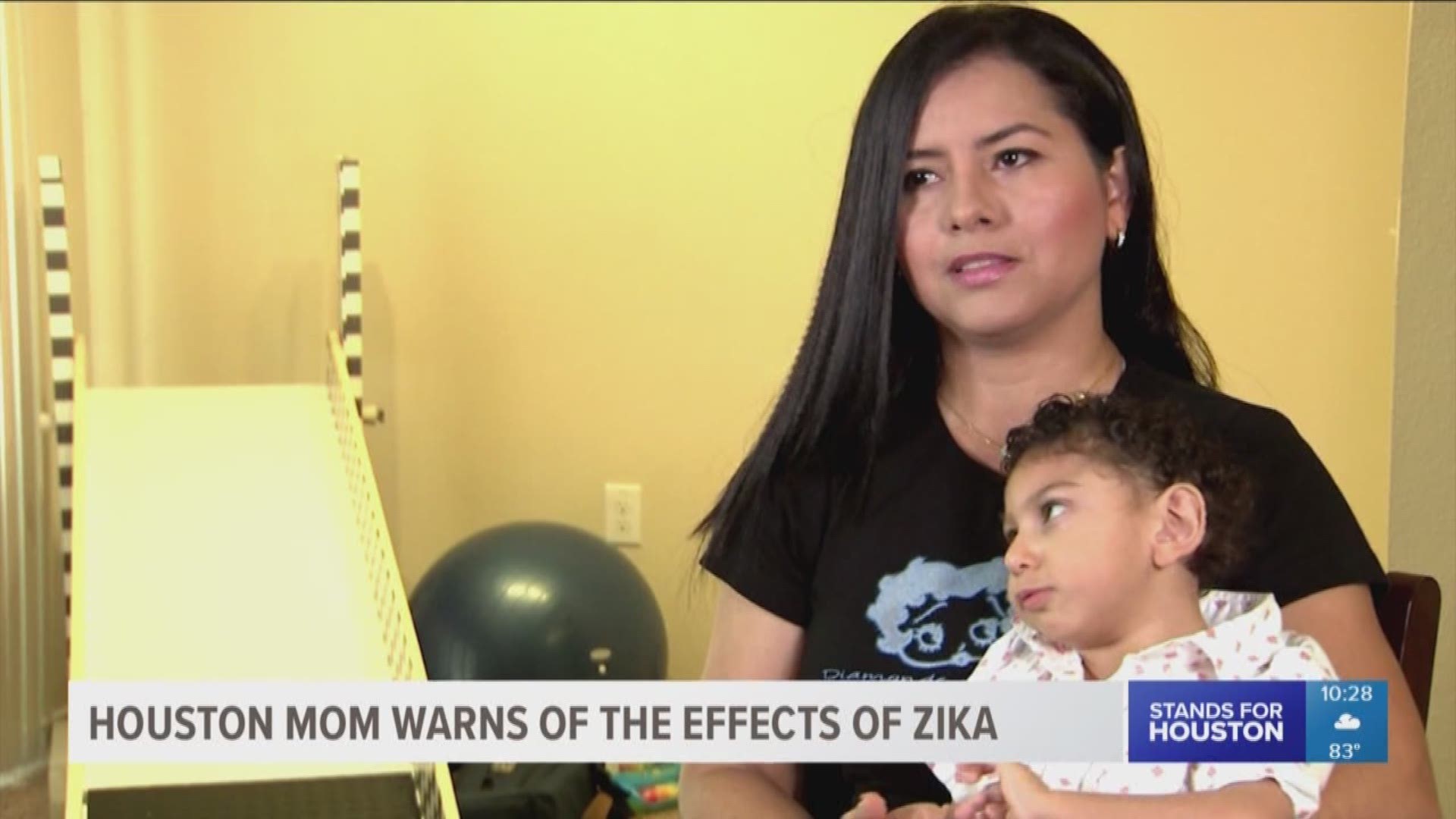 A Houston mom contracted the virus while she was pregnant and she wants you to see what it has done to her son.