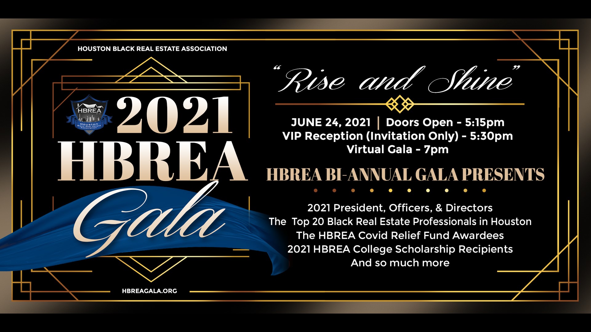 Houston Black Real Estate Association gala 2021