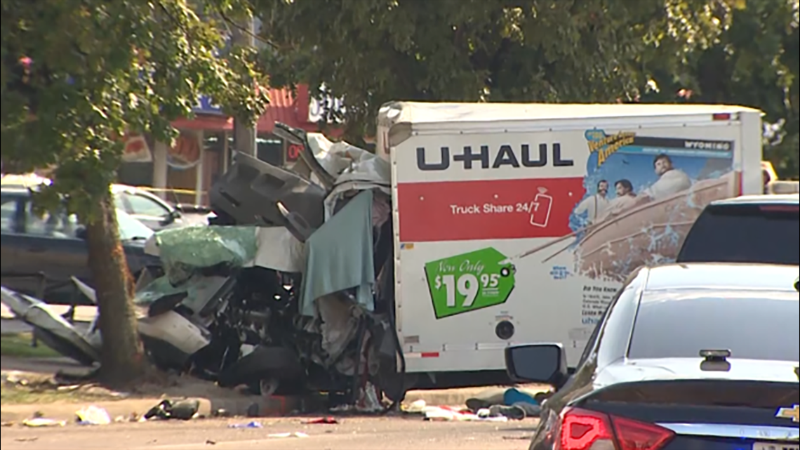 UHaul driver killed in crash on