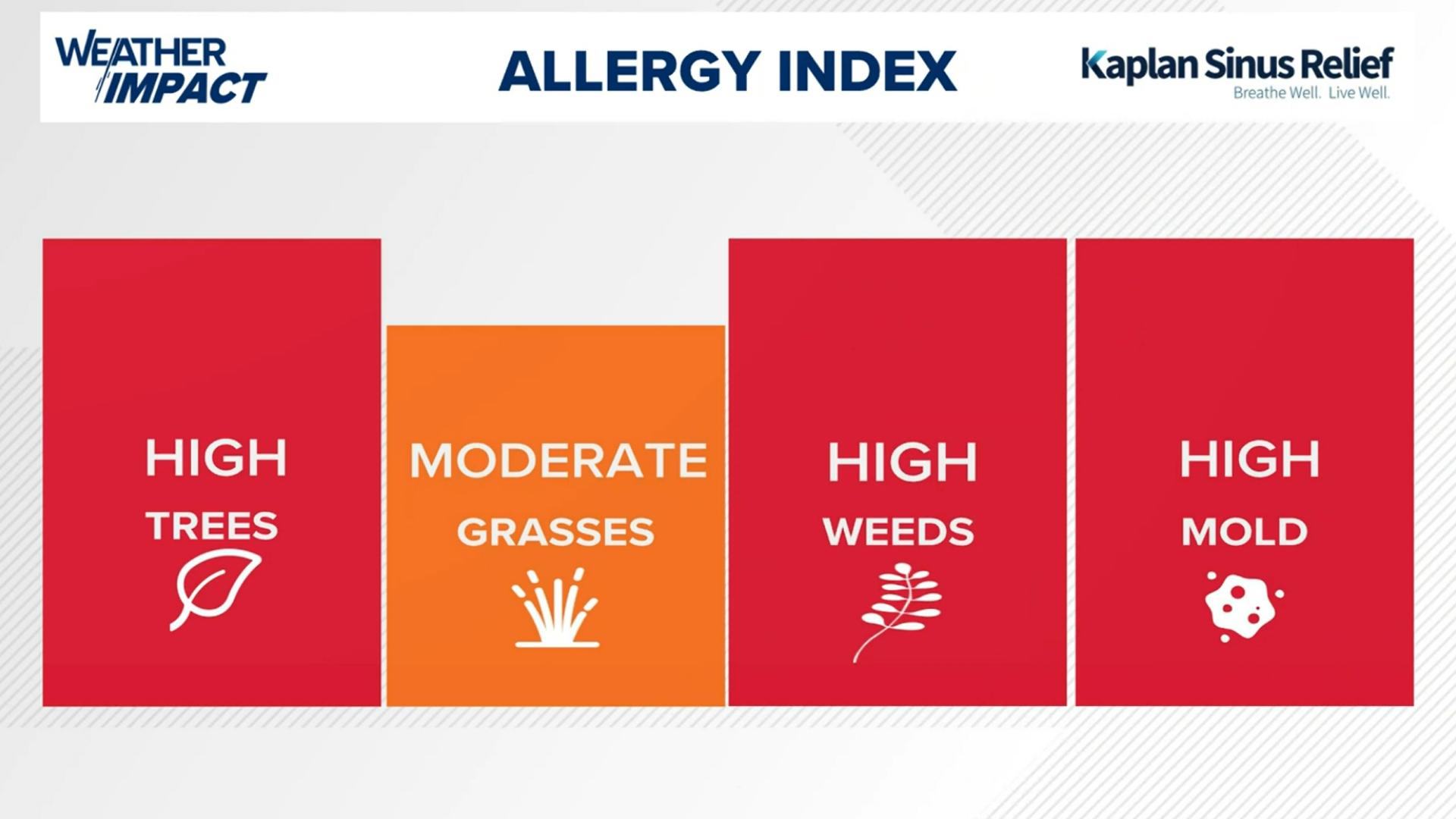 Pollen is brutal right now. A runny nose, irritated-itchy throat, and watery eyes are just some impacts pollen can have.