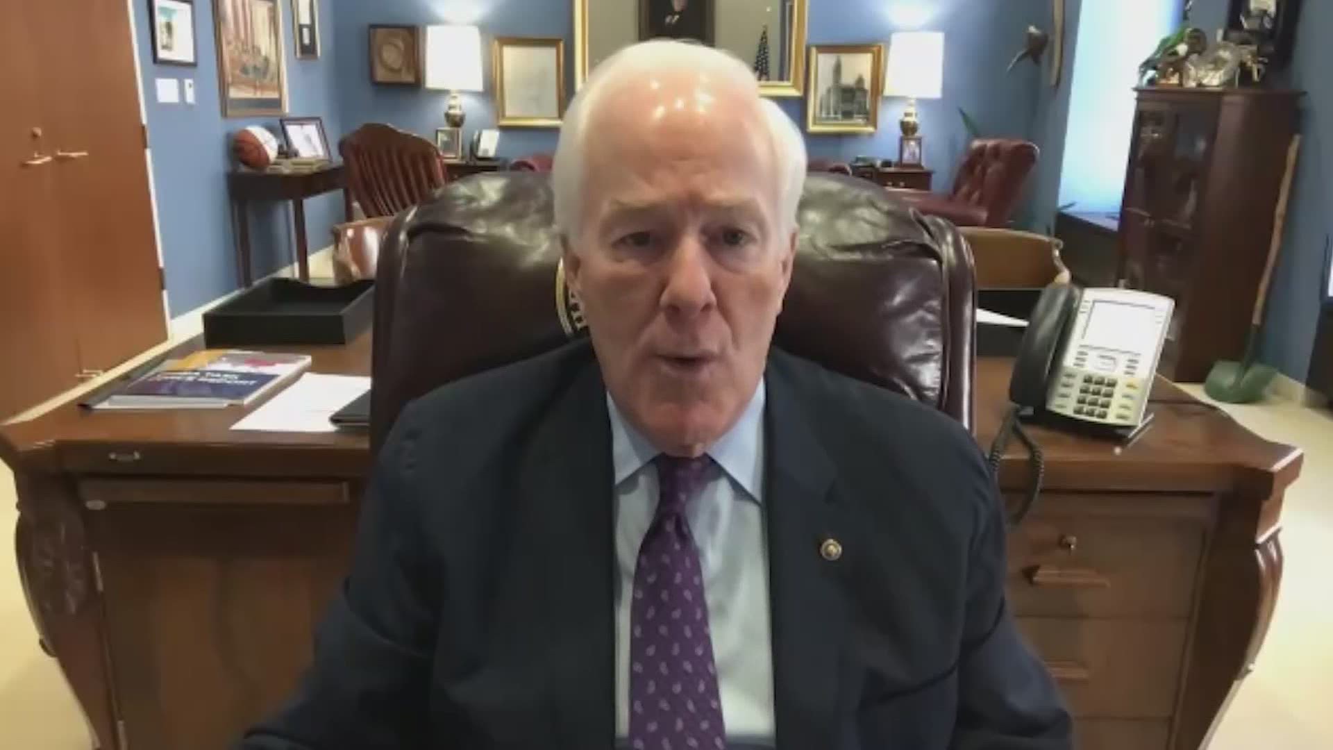 I've heard it's a 120-year event, but we need to be prepared for whatever Mother Nature is going to throw at us,” said Texas Senator John Cornyn.