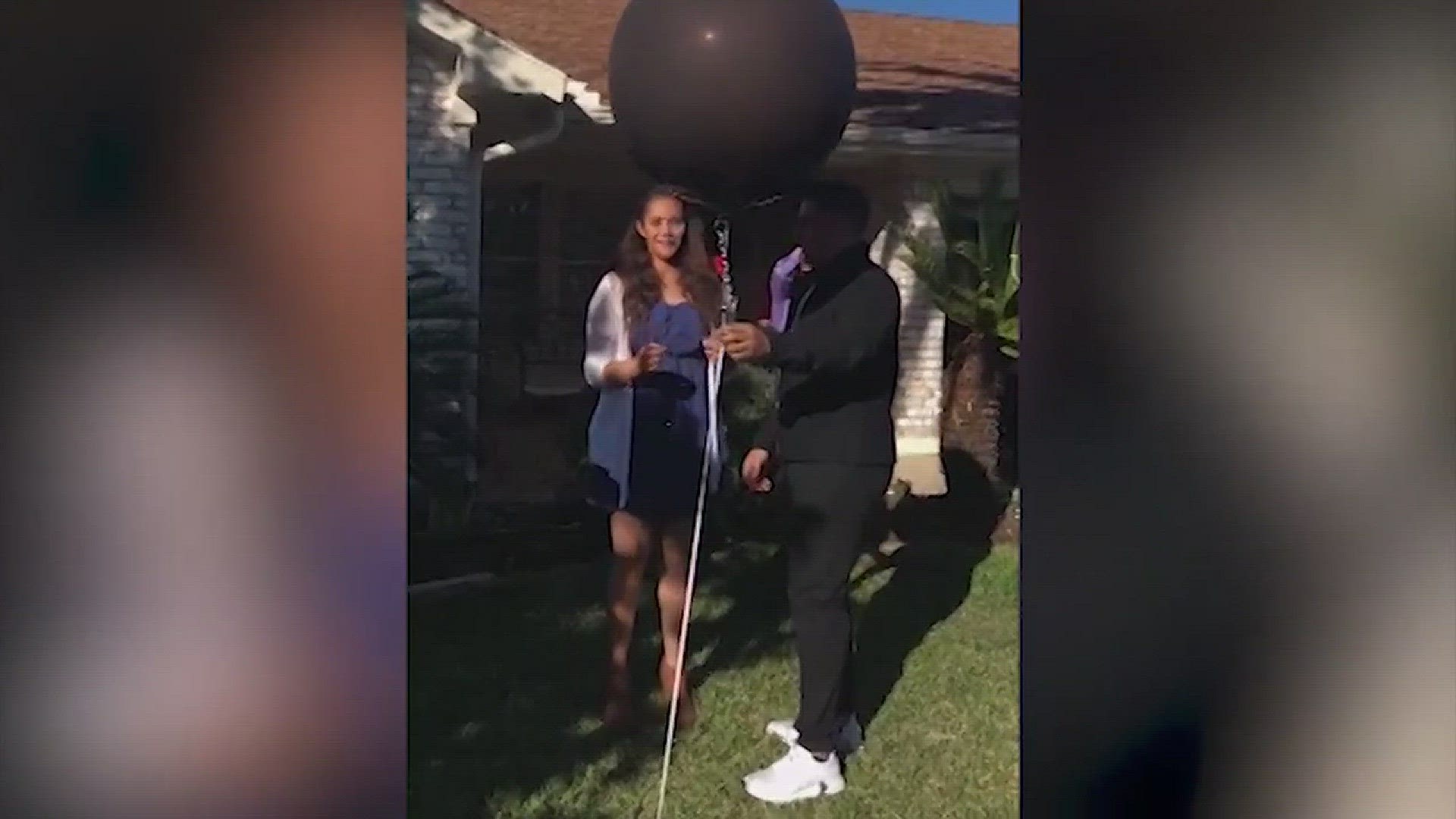 Video of a Pearland woman's gender reveal-turned-surprise engagement party got millions of views and drew thousands of comments on social media.