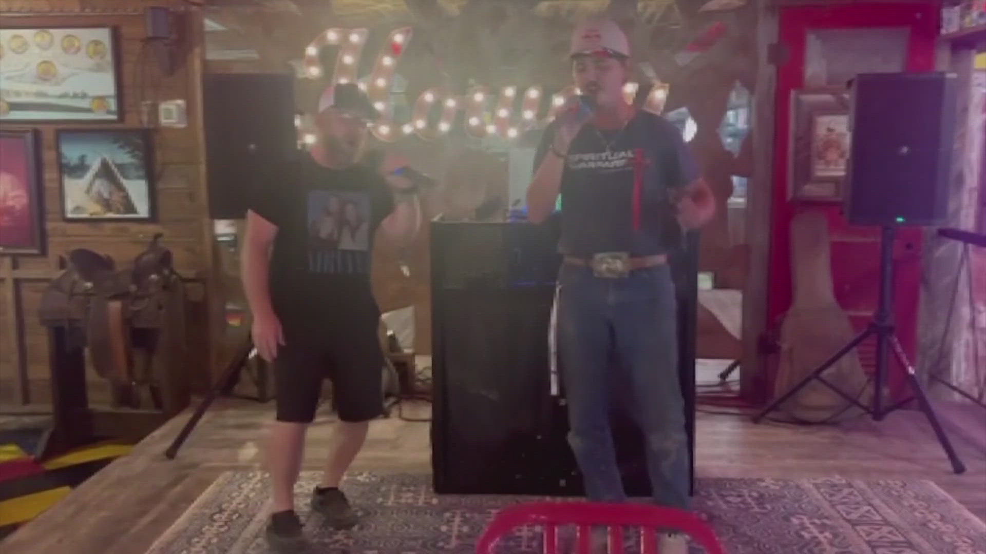 At Howd's Bar & Chill, karaoke night returned, offering a moment of solace and unity for those continuing to deal with grief.