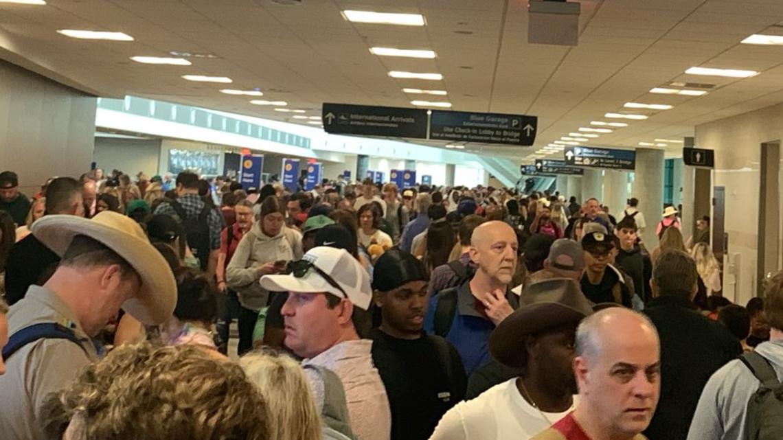 Partial government shutdown, spring break travel leads to hours-long TSA lines at Hobby Airport Travelers at William P. Hobby Airport faced up to five-hour waits due to TSA staffing shortages amid a partial government shutdown, leading to widespread…