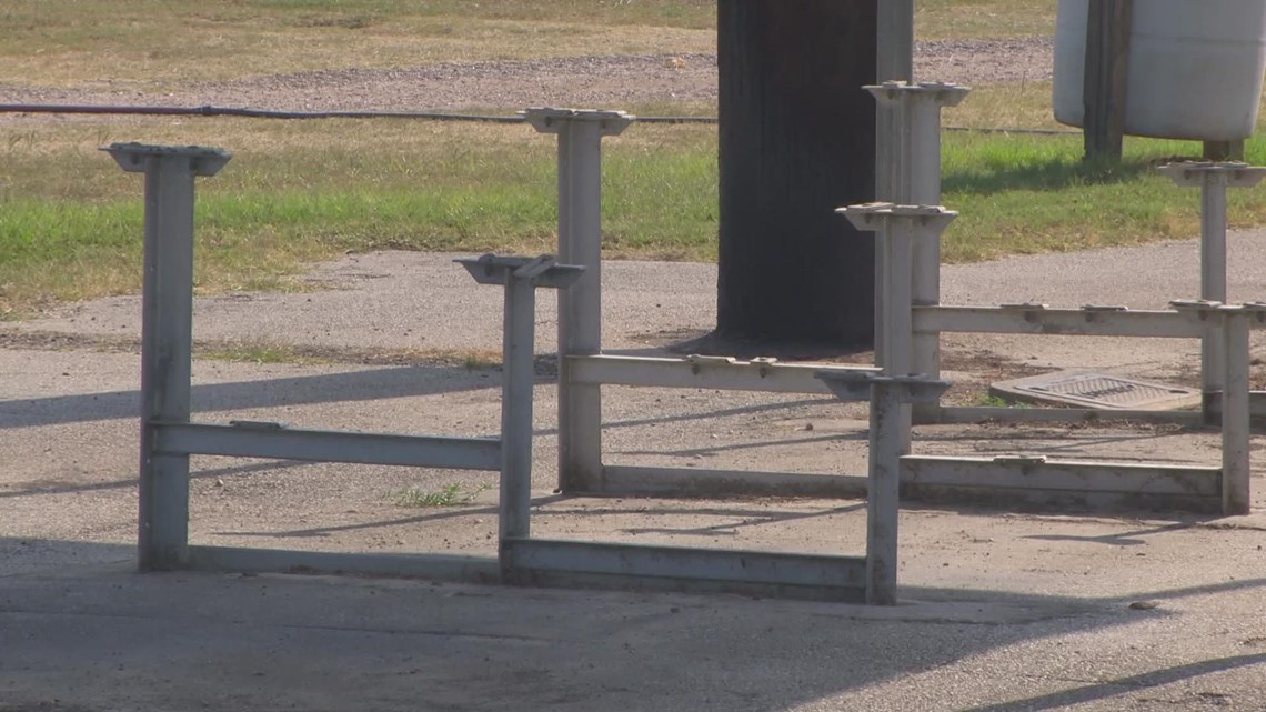 Pemutih dicuri dari Montgomery County, taman Texas