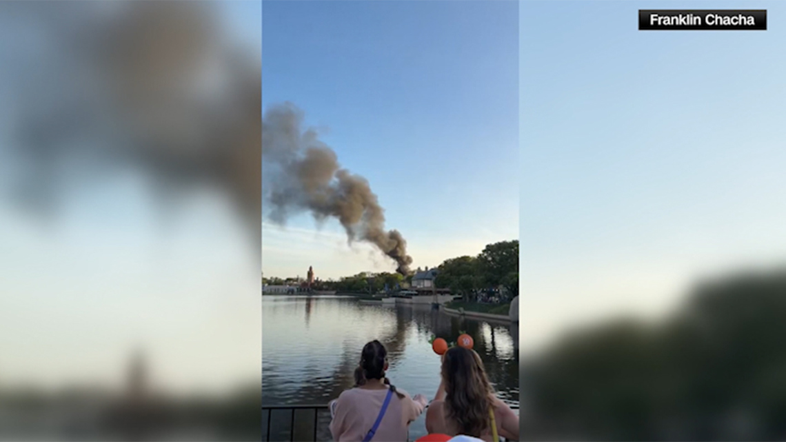 Disney Epcot fire: Smoke and flames shoot from France Pavilion | khou.com