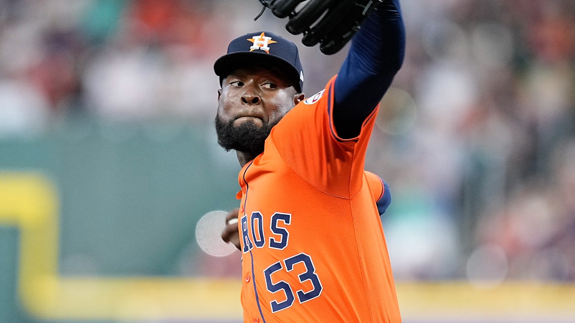 Astros scratch starter Cristian Javier against Nationals