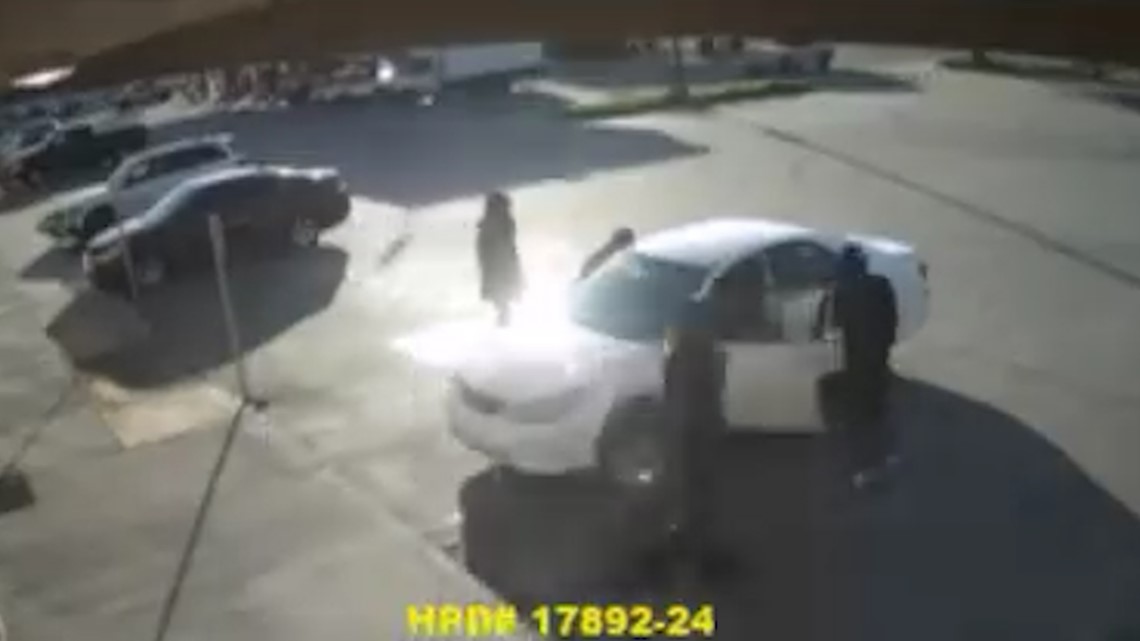 Armed Carjacking Caught On Camera At Ne Houston Gas Station