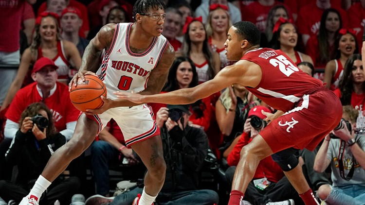 UH men's basketball drops to No. 5 in AP Top 25 after loss to Alabama