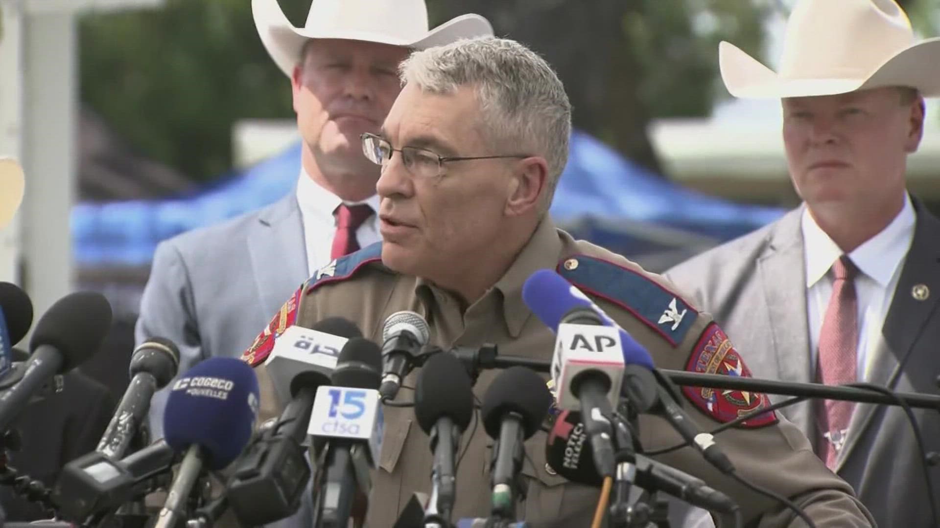 New details regarding Tuesday's mass shooting at a Uvalde elementary school came during a news conference Friday from Texas DPS Director Steven McCraw.