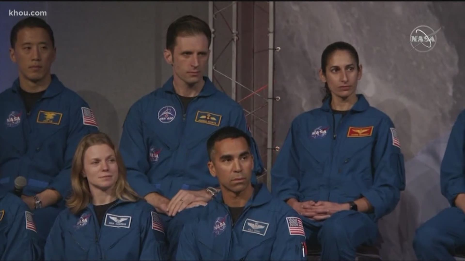 NASA held a ceremony honoring the first astronaut class to graduate under the Artemis program that will send humans back to the moon for the first time since 1