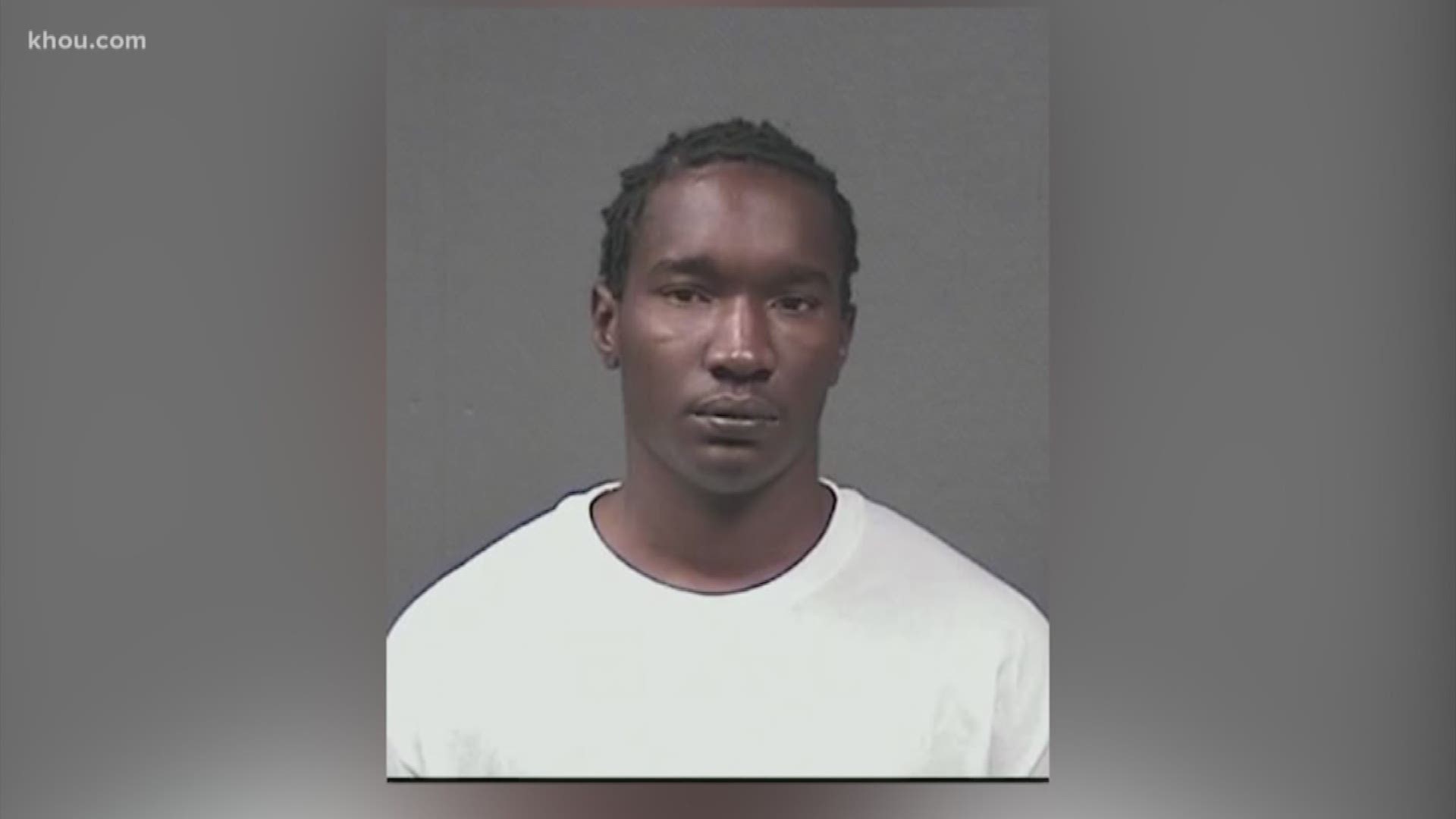 Houston police are looking for a man wanted for questioning in the fatal shooting of two men in southwest Houston in May 2019.