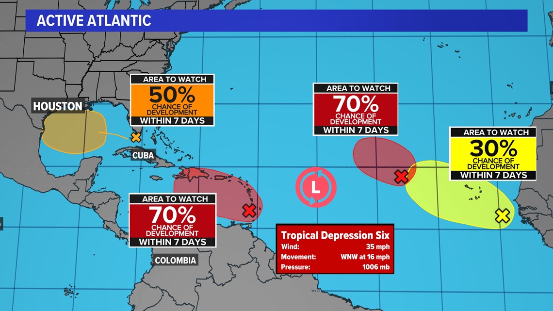 Tracking the Tropics 8/19: Possible tropical development next week ...