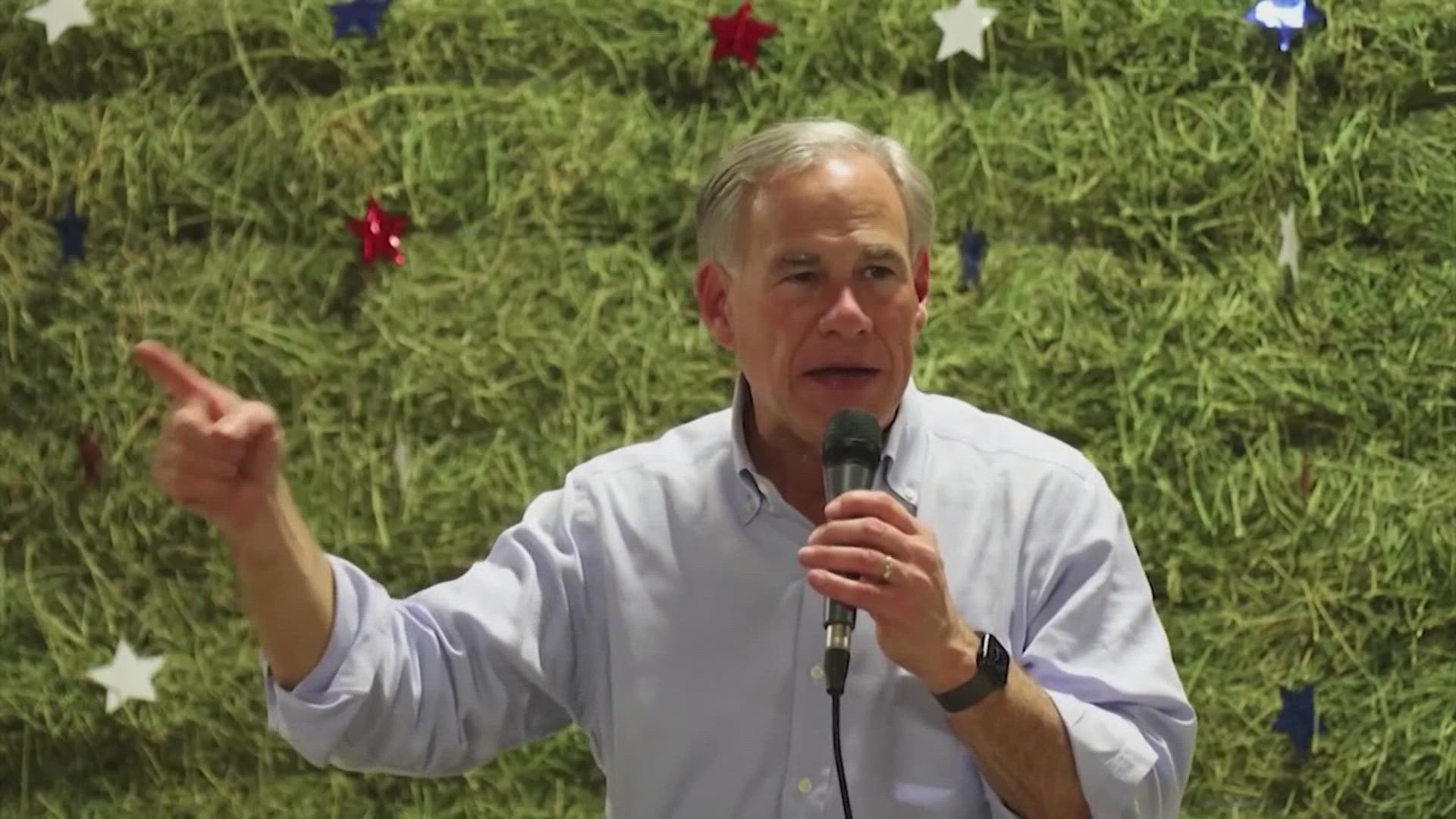 Gov. Greg Abbott is hoping to deliver a victory speech to supporters a few miles from the border signaling a strong push to draw in more Hispanic voters to GOP.