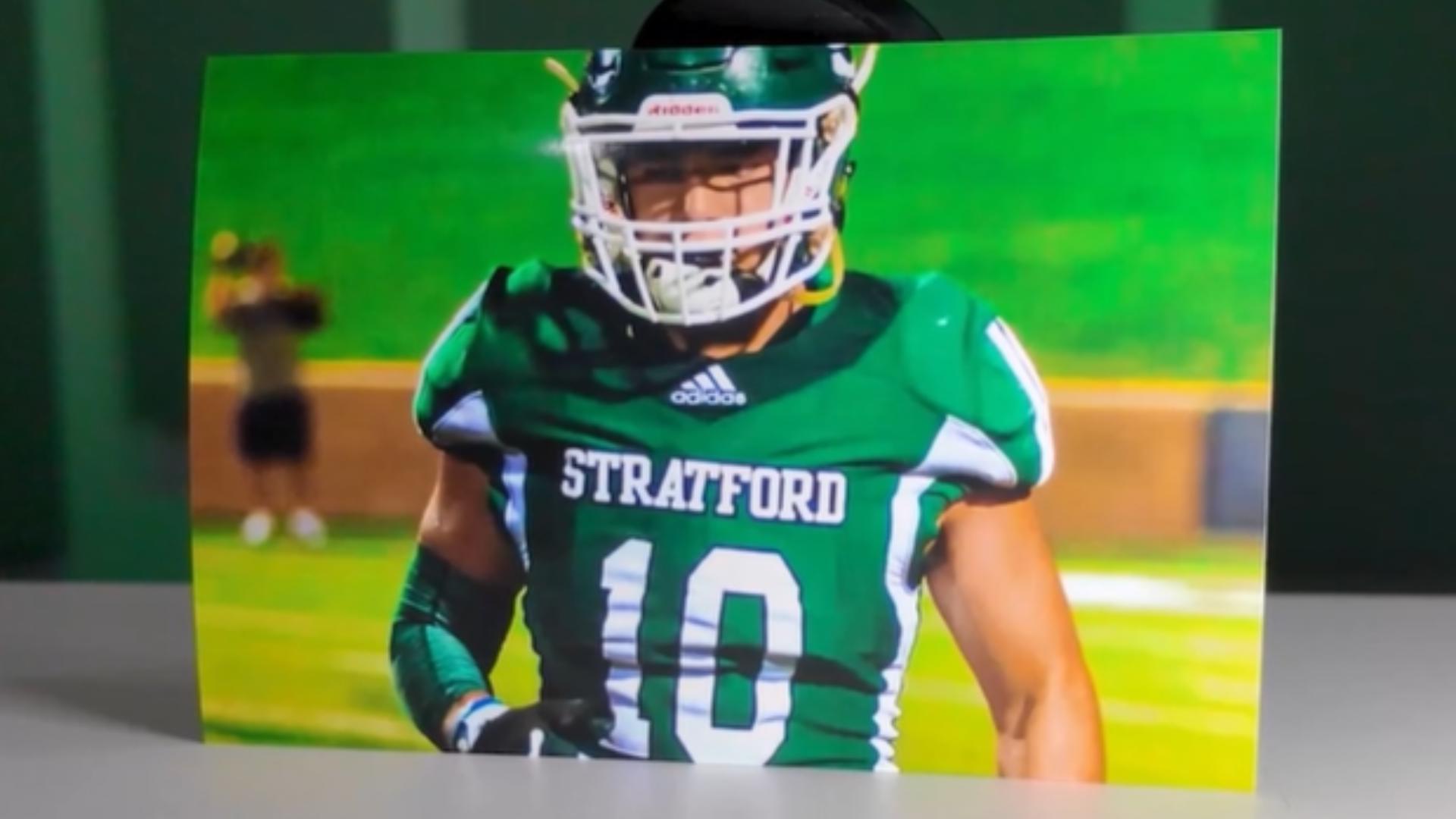Stented Dissection ‘I wouldn’t be here’ | Houston football player survives stroke ...