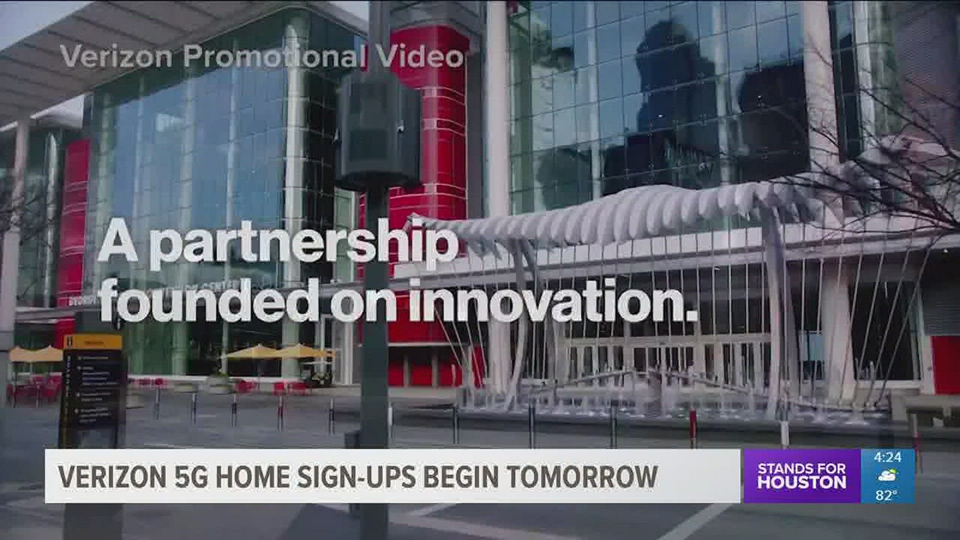 Starting Thursday, Houstonians can sign up for Verizon's new 5G home broadband internet service.