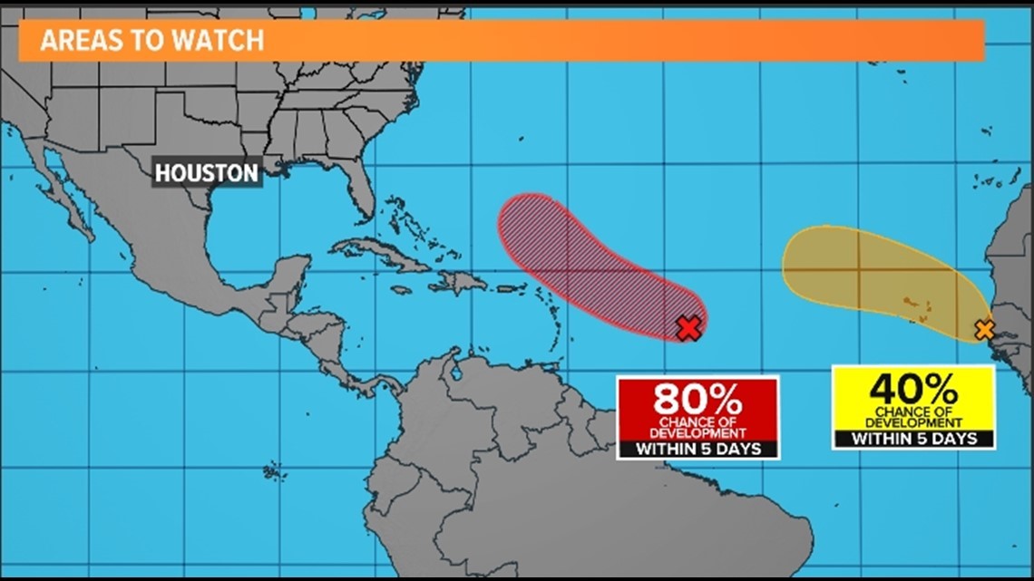 Tropical update: Monitoring two disturbances in the Atlantic before ...