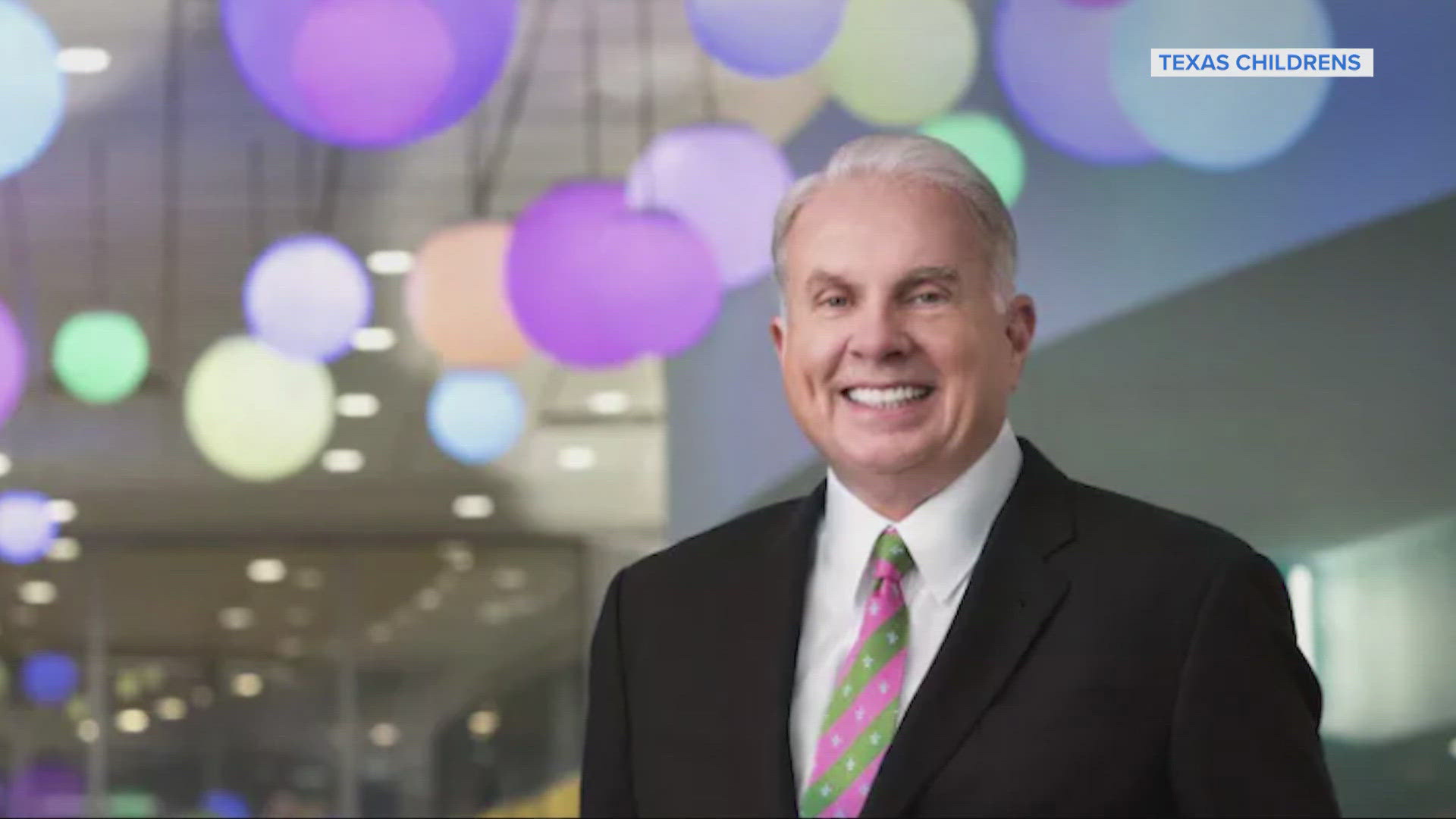 Wallace's last day will be on the 35th anniversary of him starting with Texas Children's Hospital as CEO.