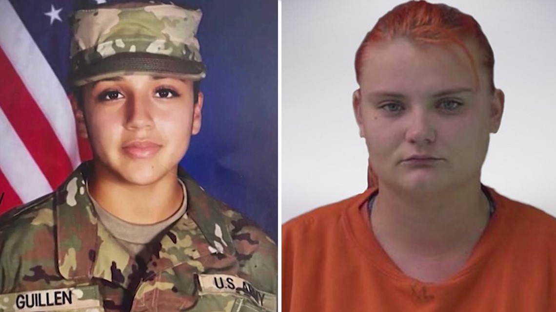Woman charged in Houston soldier Vanessa Guillen's death pleads guilty to lesser charges