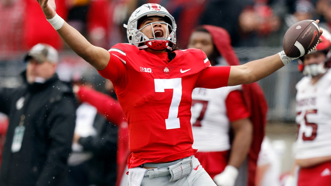 Texans: CJ Stroud talks to Ryan Day after he and Ohio State wins