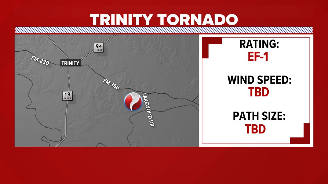 Houston weather: EF-1 tornado strikes Trinity County - Vimarsana News