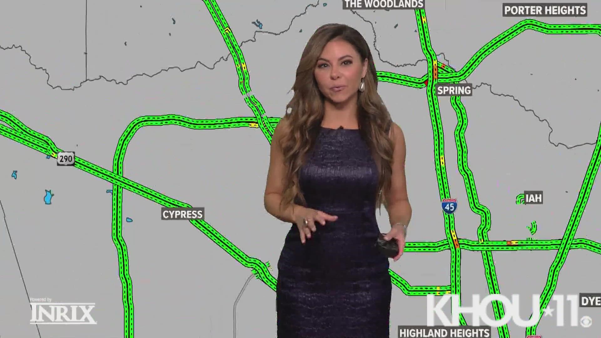 Here's a look at some possible problem spots on Houston roads this weekend.