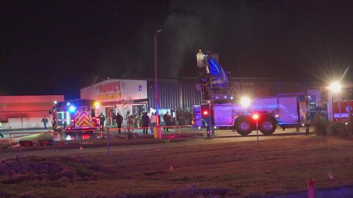 Slater's Auto Works damaged after car catches fire inside shop - Vimarsana News