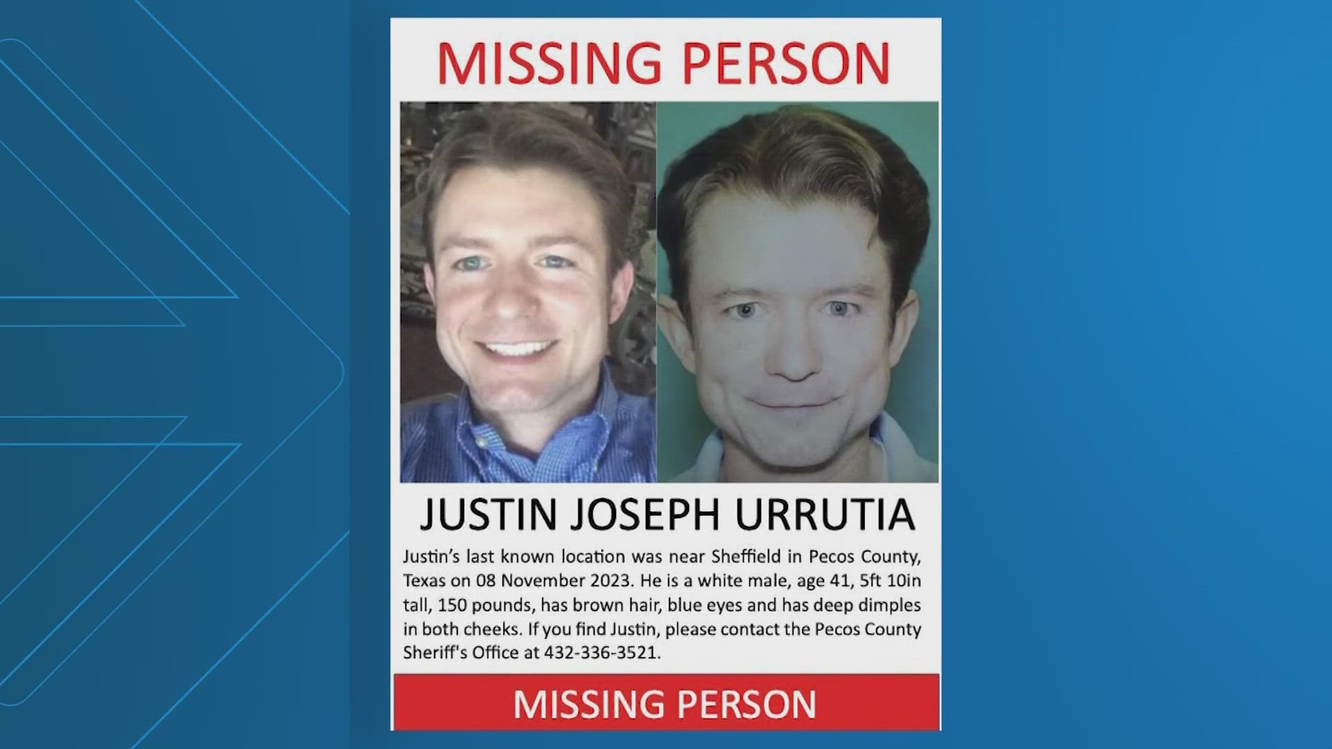 The mother of a Sugar Land man who has been missing since November is asking for help finding her son Justin Urrutia.