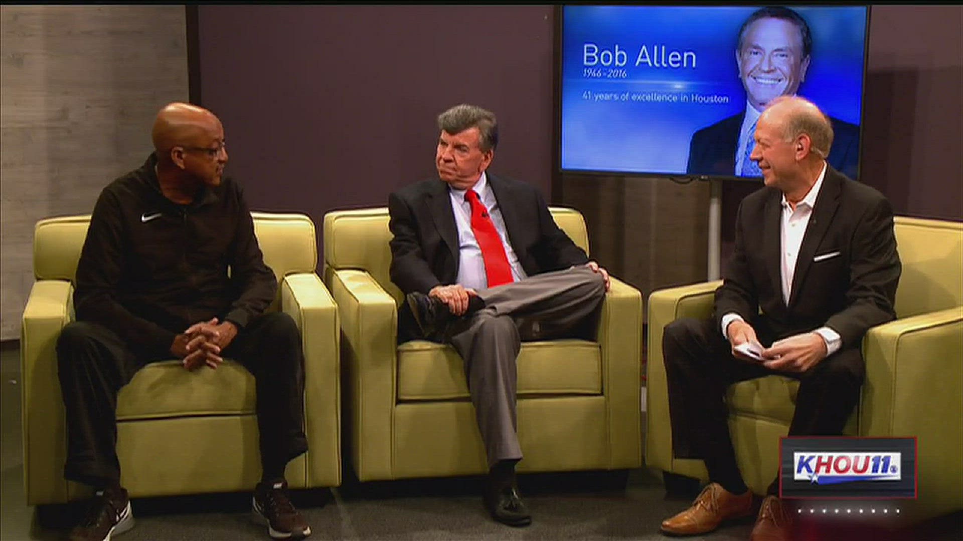 Former colleagues Ralph Cooper and Kenny Hand talk about working with Bob Allen for decades.