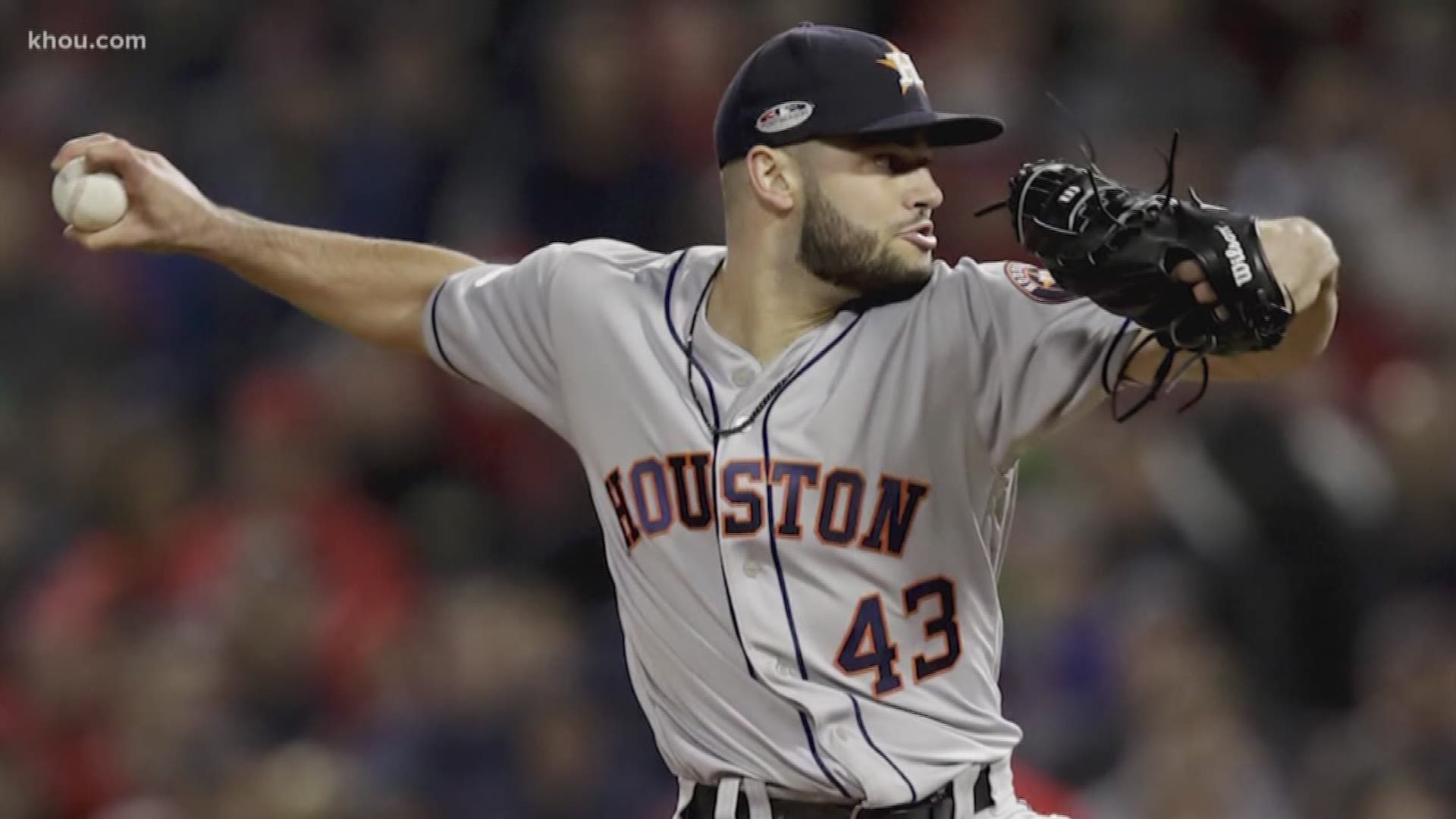 Astros pitcher offering chance to win World Series tickets