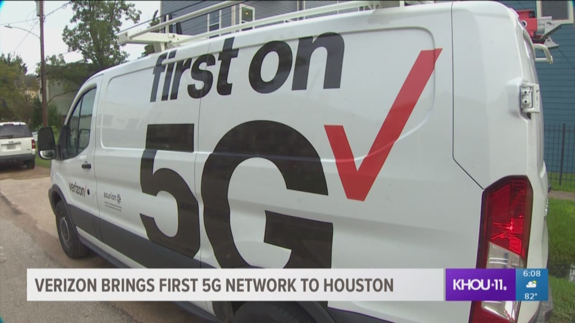 Houston is now home to cutting edge technology. Verizon installed the world's first 5G network in Houston Monday.