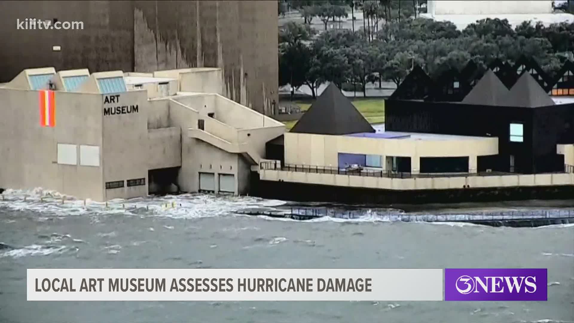 Museum officials say the museum building was not structurally compromised.