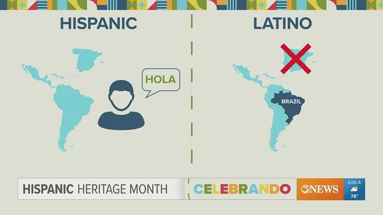 Here's how the terms 'Hispanic' and 'Latino' differ