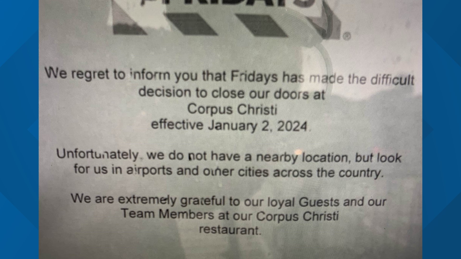 TGI Friday S Store Closures 2024 Full List Of Locations Khou Com   D40db505 A0f8 4e3b A12c 39f9059d8d5e 1920x1080 