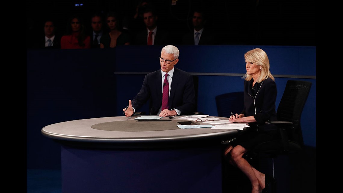 How did the moderators do for second presidential debate?