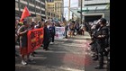 Police, protesters clash in dueling rallies in Seattle