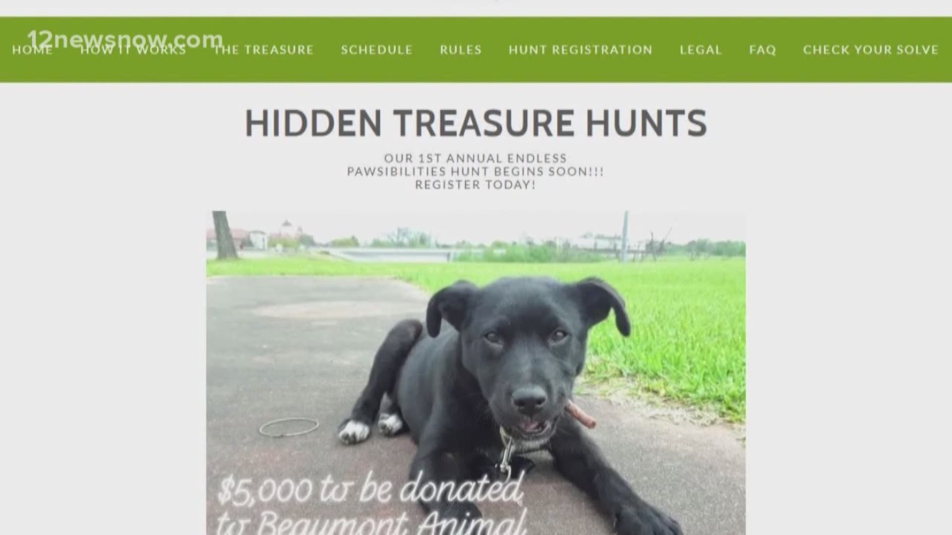 In the future, the treasure hunts will support a different local charities.