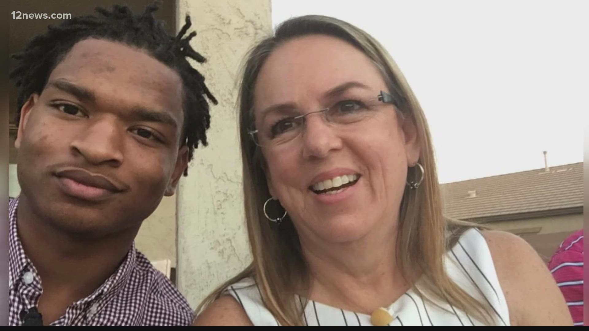 Wanda Dench and Jamal Hinton warmed hearts when an accidental text from Denton to Hinton ended in them spending Thanksgiving together.